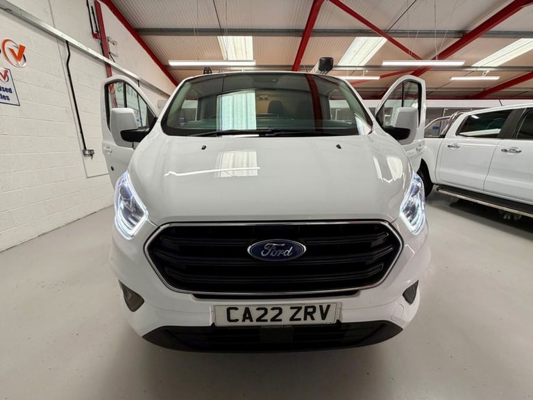 2022 22 FORD TRANSIT CUSTOM 2.0 300 ECOBLUE LIMITED L2 LWB EURO6 130 BHP * 37,24