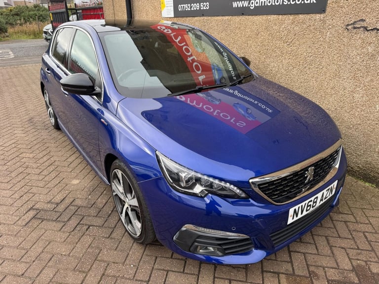 2018 Peugeot 308 1.2 PureTech GT Line Euro 6 (s/s) 5dr HATCHBACK Petrol Manual