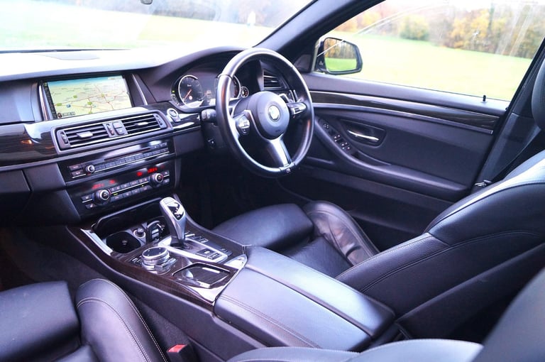 2013 BMW 535d M Sport Auto 3.0 315bhp✔ Full Service 12-MOT Full Loaded Satnav 20"