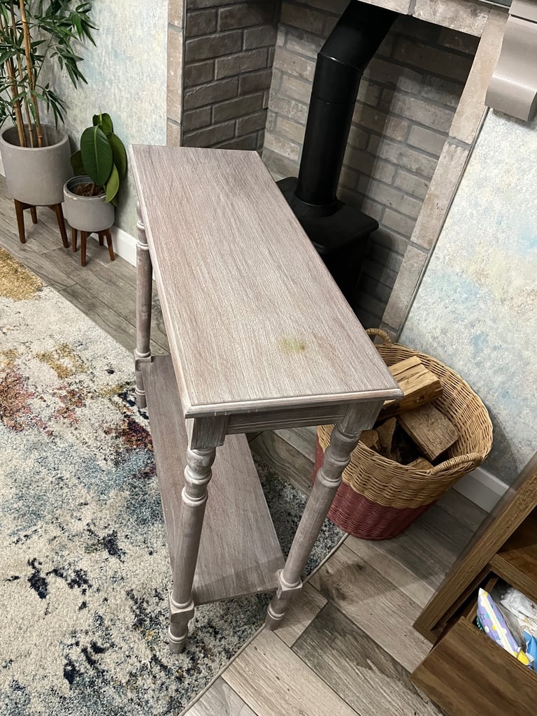 Stylish slim hall table 