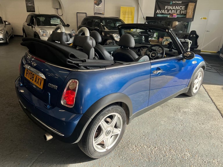 2008 MINI Convertible 1.6 Cooper Euro 4 2dr CONVERTIBLE Petrol Manual