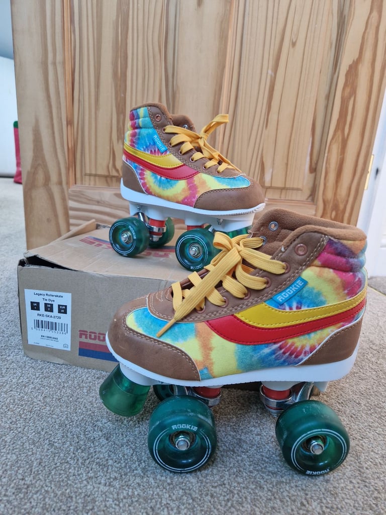 Rookie tie dye rollerskates
