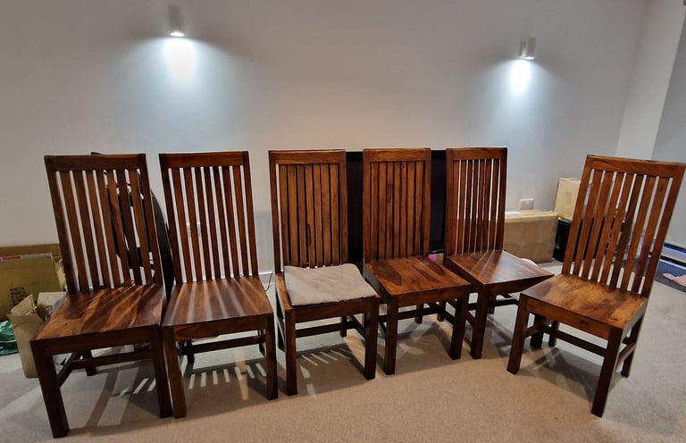 image for Elegant solid wood chairs