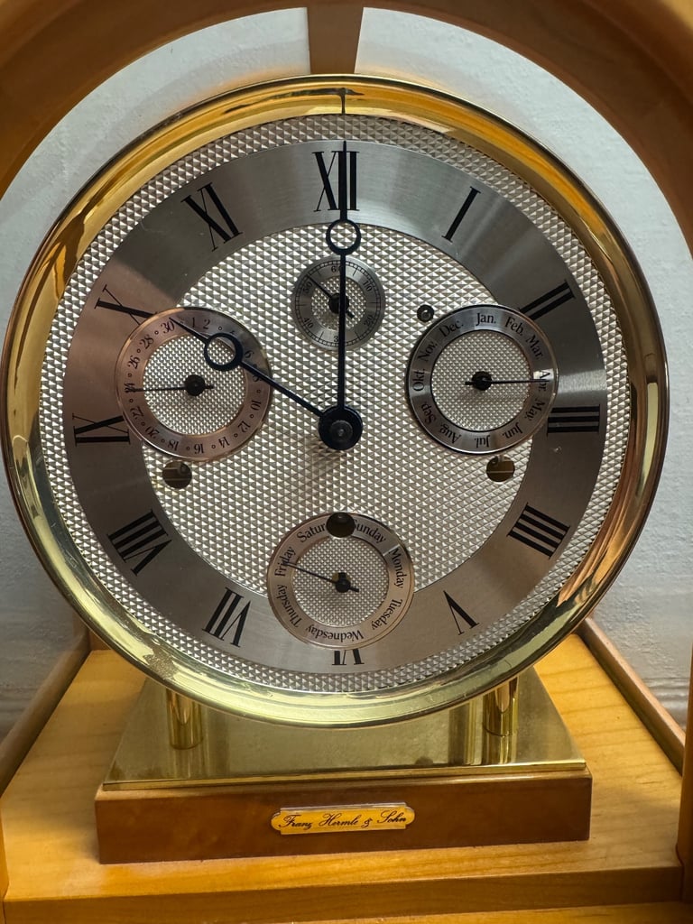 franz hermle clock Rrp £1600