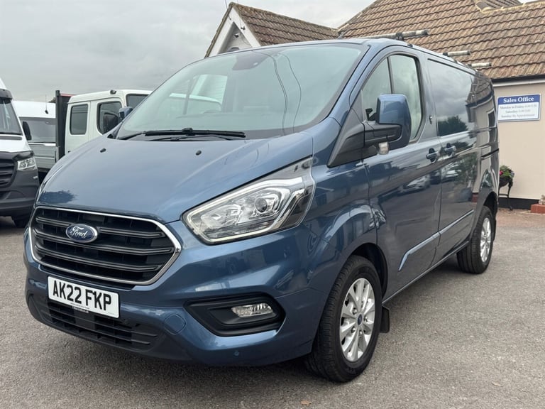 2022 Ford Transit Custom 2.0 EcoBlue 130ps Low Roof Limited Van PANEL VAN DIESEL Manual