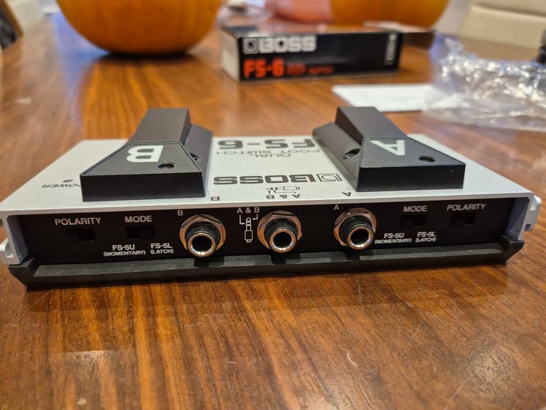 Boss FS-6 Dual foot stitch for sale.