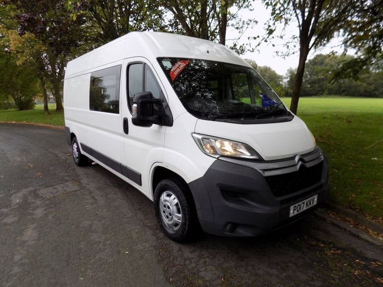 2017 Citroen Relay Van, Crew van, One Owner, Ex MOD, L3, Cruise Control Crew Van Diesel Manual
