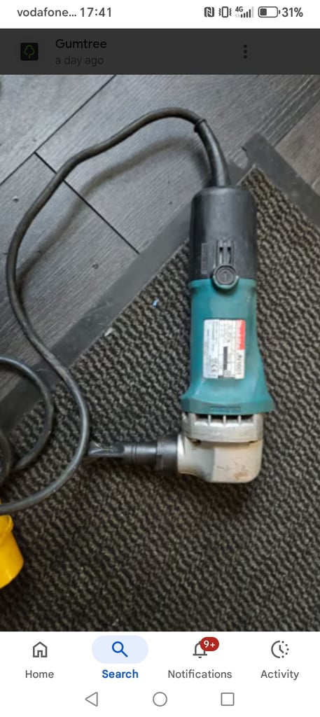 Makita Nibbler. 110v