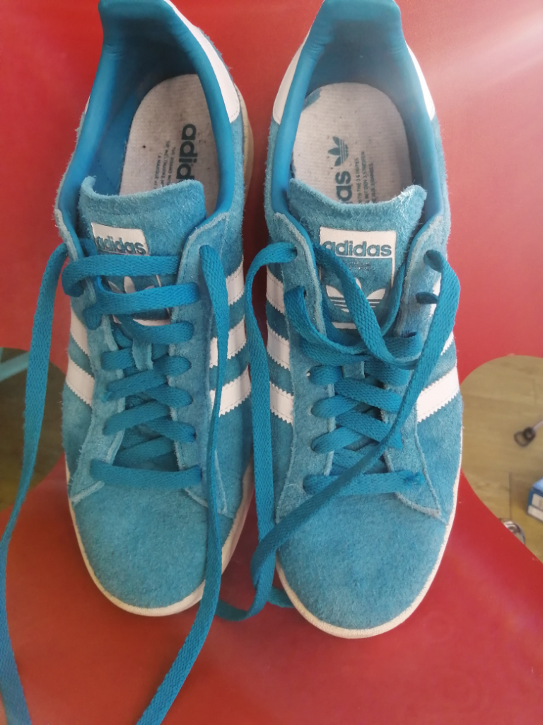 Classic Blue Adidas Originals Campus trainers