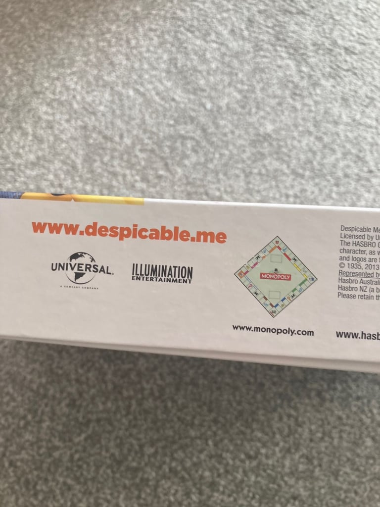 Kids Minions Monopoly Board Game