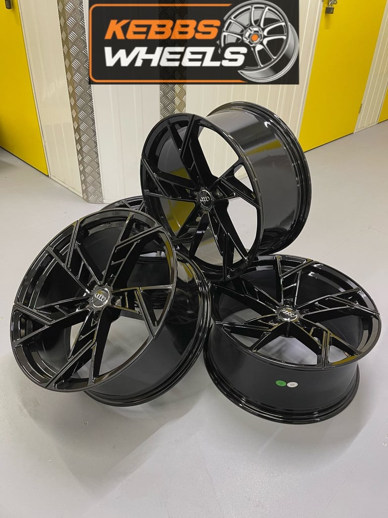 20" 2024 ABT AUDI RS6 RS7 STYLE ALLOY WHEELS A4 A5 A6 A7 A8 S4 S5 S6 Q3 Q5 VW GOLF R GTI TT A3
