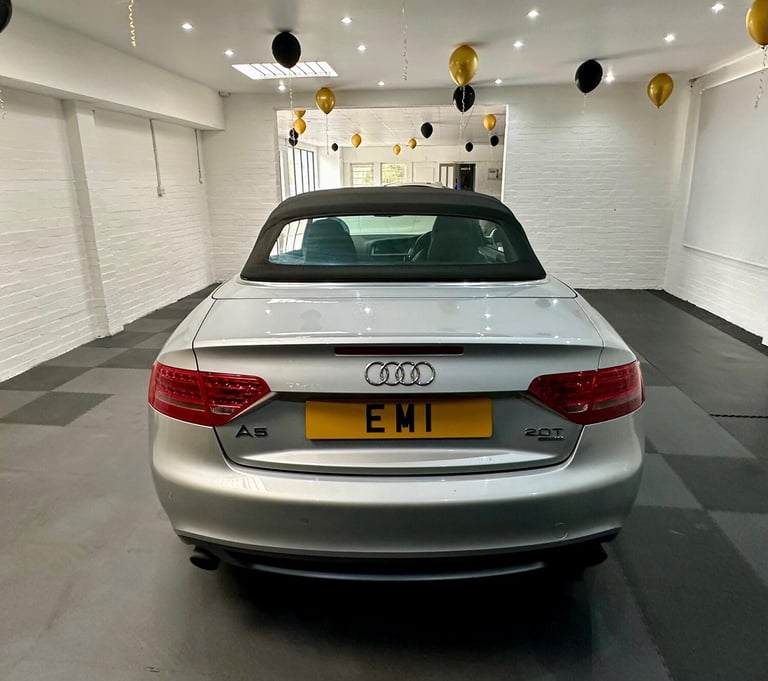 2011 Audi A5 Cabriolet 2.0 TFSI S line Multitronic Euro 5 2dr CONVERTIBLE Petrol Automatic