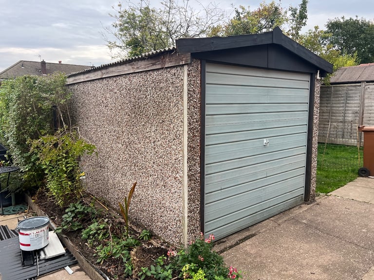Free - concrete sectional garage. Buyer to dismantle and collect. 