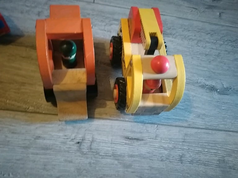 ELC and Little Town Wooden Toy Cars