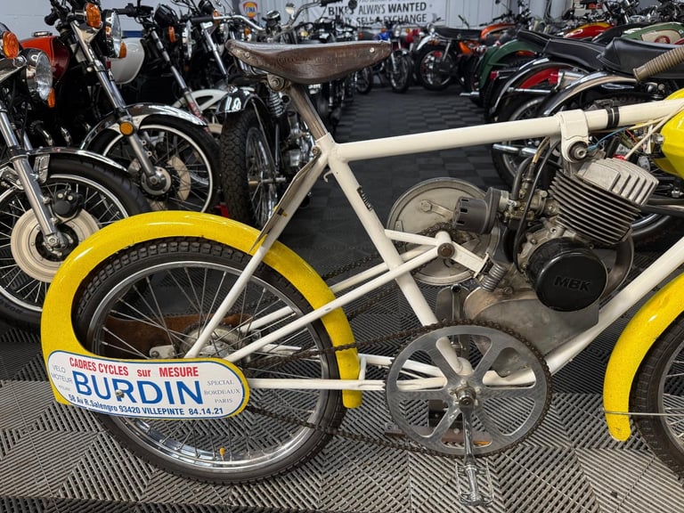 1975 Burdin Derny, Vintage Burdin Derny Cycle Pace Bike, V5