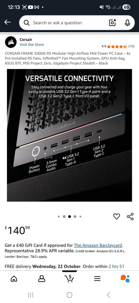 Corsair FRAME 5000D RS 