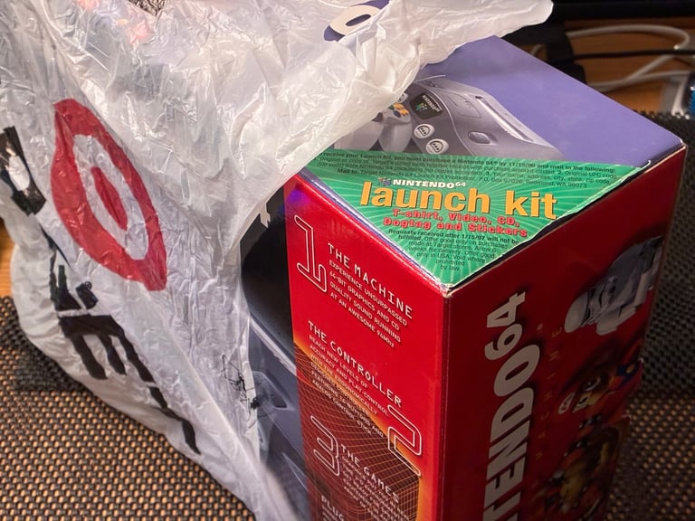 Boxed Nintendo 64 console - immaculate 
