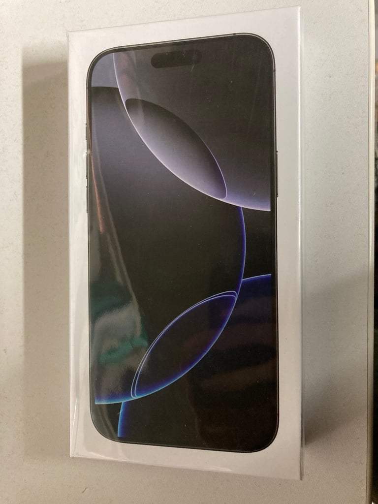 image for Brand New Sealed iPhone 16 Pro Max 512 GB – Black Titanium 