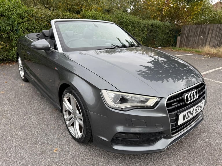 2014 Audi A3 Cabriolet 1.8 TFSI S line S Tronic quattro Euro 6 (s/s) 2dr