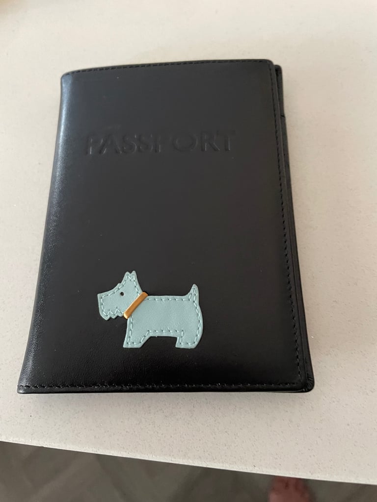 Radley leather passport cover and credit card cover