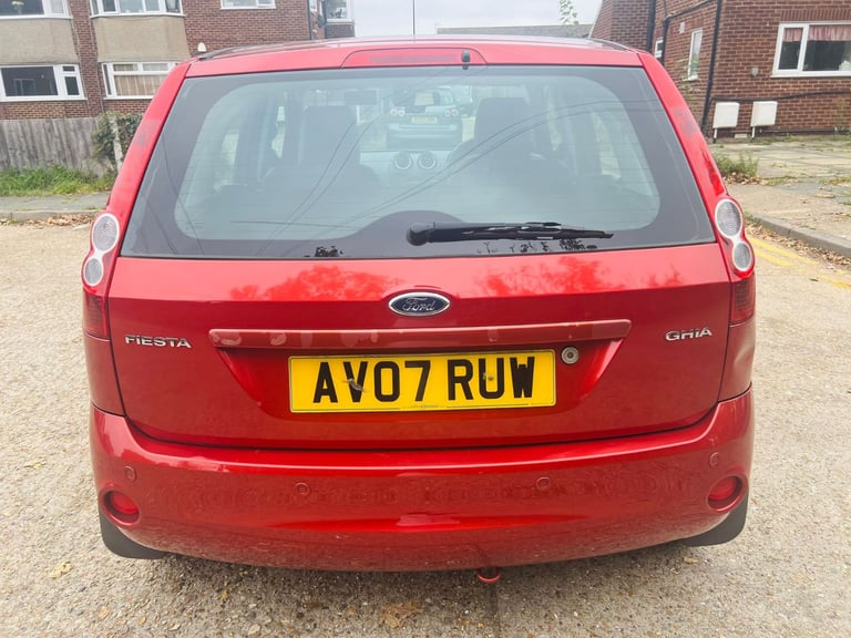 FORD FIESTA YEAR 2007, FULLY AUTOMATIC 1.6 PETROL VERY LOW MILEAGE, 2 KEYS, FULL SERVICE, LADY OWNER