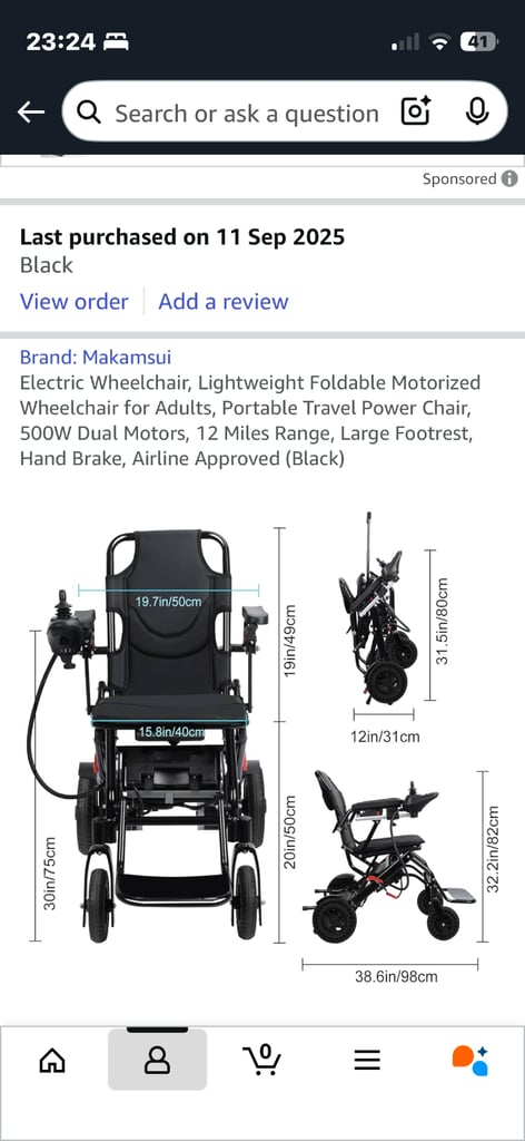 image for Electric weekchair
