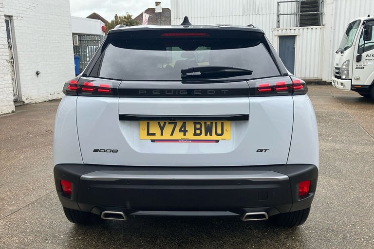  Peugeot 2008 SUV 1.2 Puretech Gt Suv 5dr Petrol Eat Euro 6 s/s 130 Ps Petrol