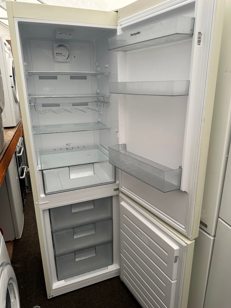 Montpellier cream good condition frost free fridge freezer 