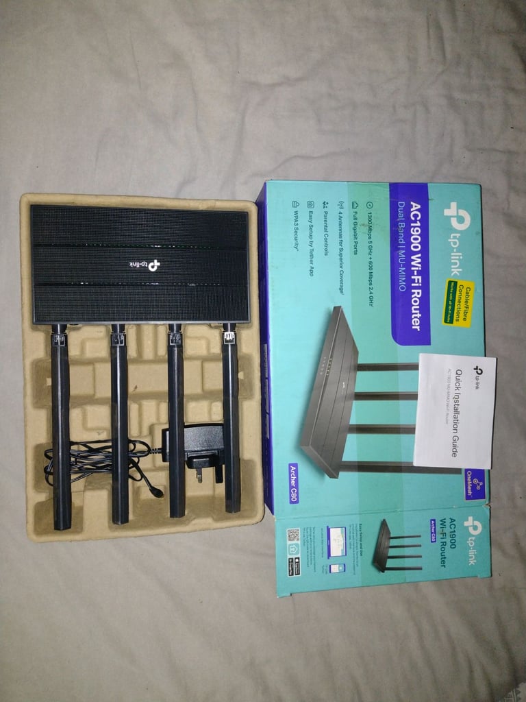 TP-LINK C80 AC1900 MU-MIMO WI-FI ROUTER