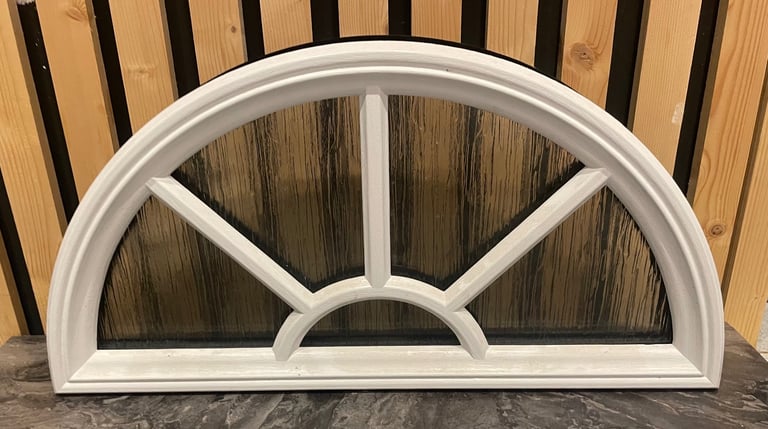 Composite door cassette with glass 