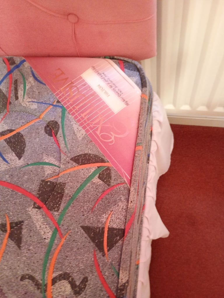 Single bed with mattress (unused)