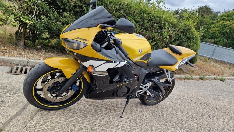 2003 03 YAMAHA YZF R6 SPECIAL LTD EDITION YELLOW YZFR6 SUPERSPORTS 600 SPORTS 