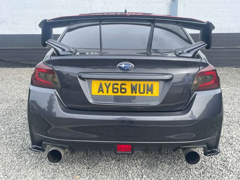 2016 Subaru WRX STI 2.5 WRX STi Type UK Symmetrical AWD 4WD 4dr Saloon Petrol Manual