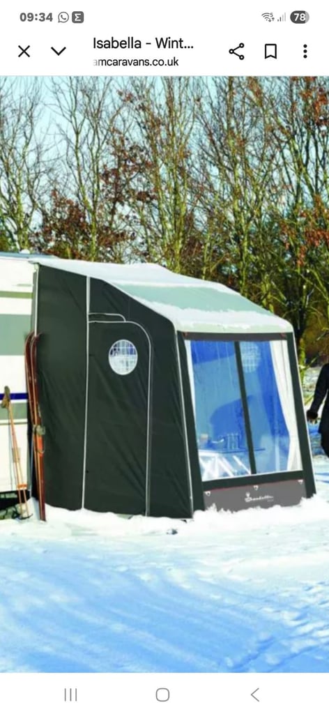 Isabella all weather porch awning