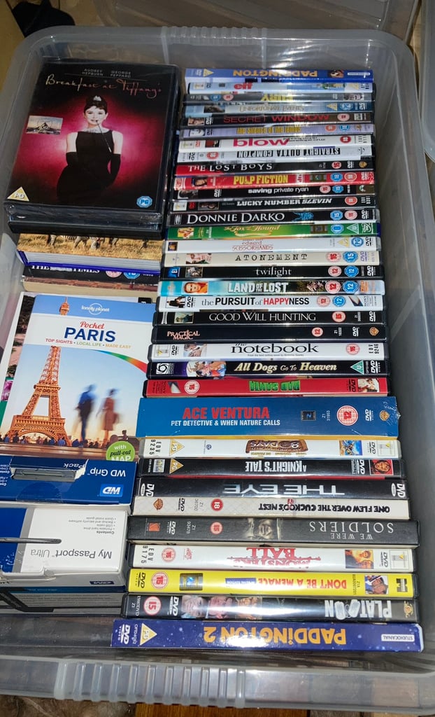 Assortment of DVDs 