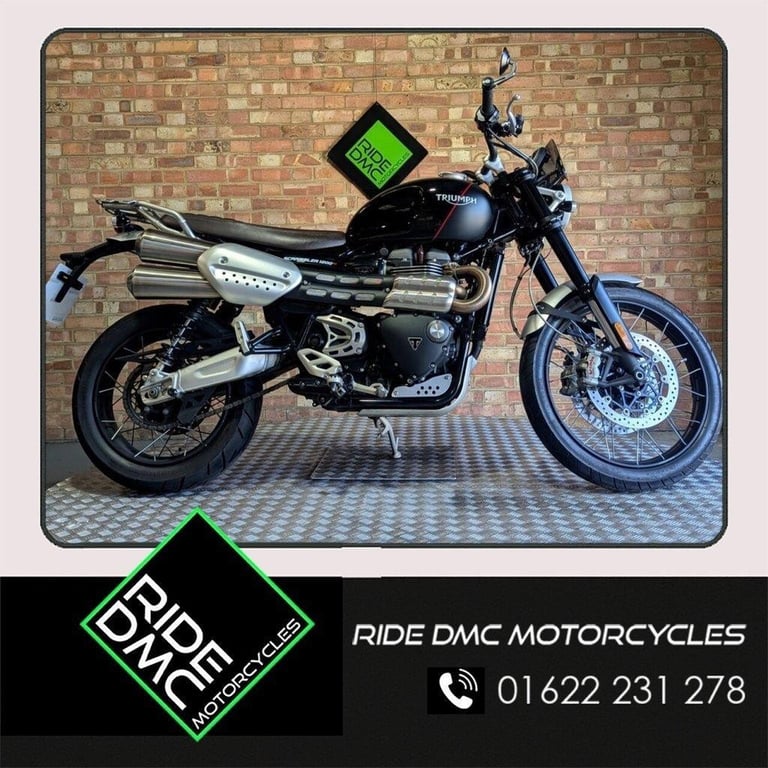 image for TRIUMPH SCRAMBLER 1200 XC. 5700 MILES. FSH. EXTRAS PLUS A FREE TEC EXHAUST