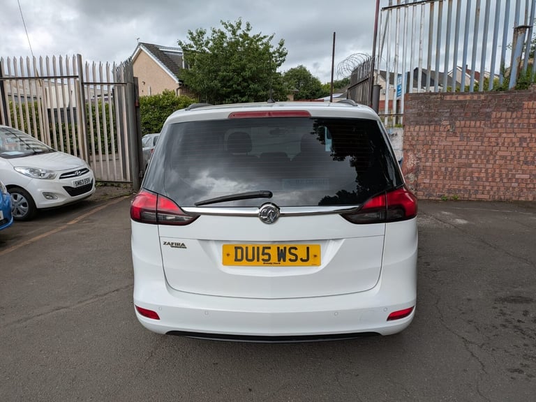 2015 Vauxhall Zafira 1.8i Exclusiv 5dr MPV Petrol Manual