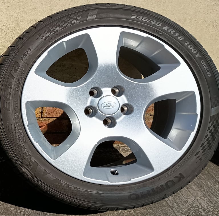 18" Ford Alloys 5x108 Wheels Immaculate Jaguar Volvo