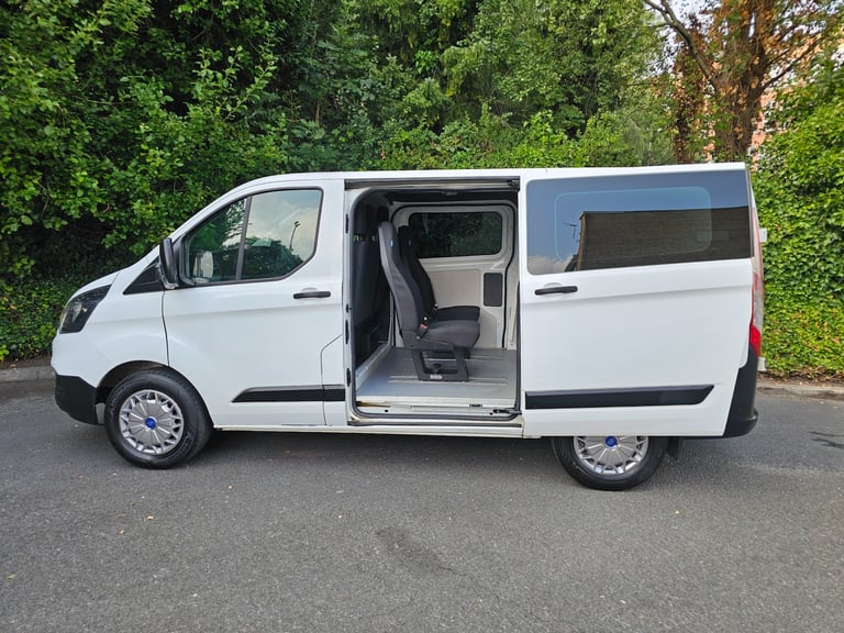 2018 68 FORD TRANSIT CUSTOM 2.0 TDCI 320 ECOBLUE DCIV EURO6 CREW VAN EX POLICE 