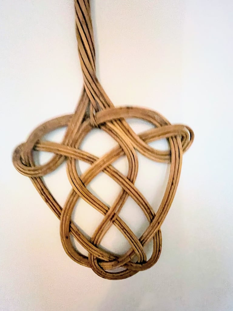 Genuine antique carpet beater