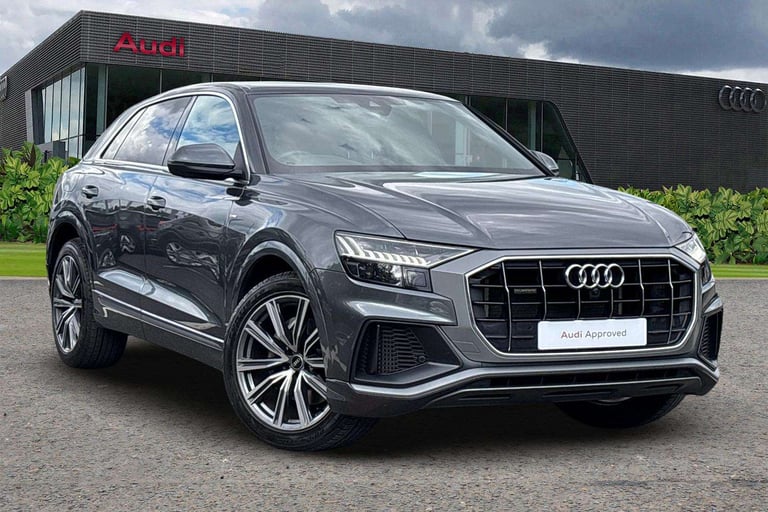 2022 Audi Q8 55 TFSI Quattro S Line 5dr Tiptron [Comfort+Sound] SUV Petrol Automatic
