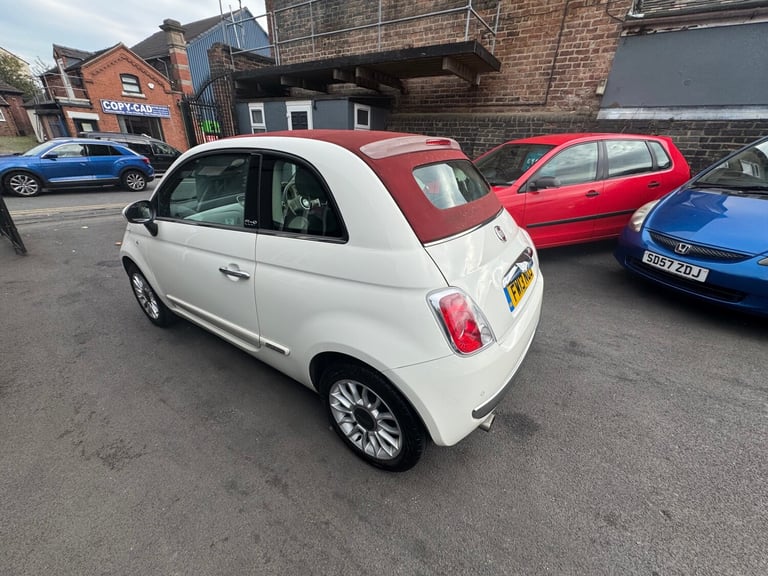 2013 Fiat 500 1.2 Lounge 2dr [Start Stop] CONVERTIBLE Petrol Manual
