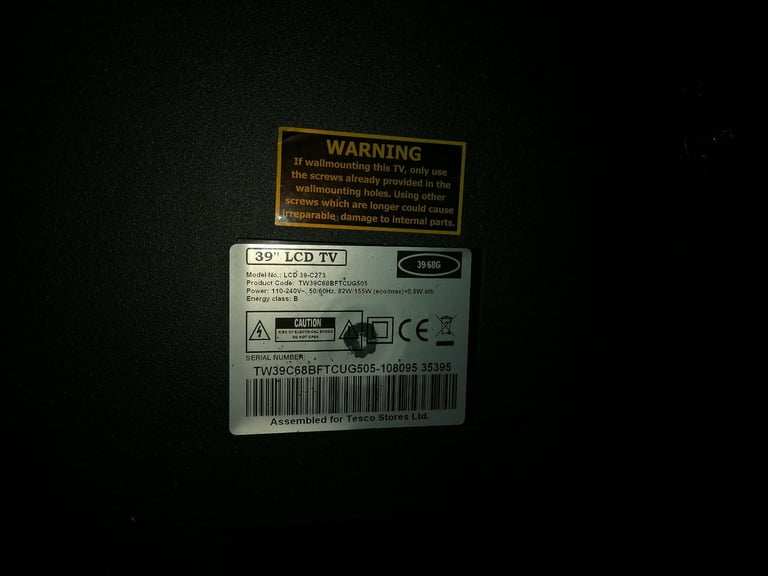 image for 39inch LCD TV