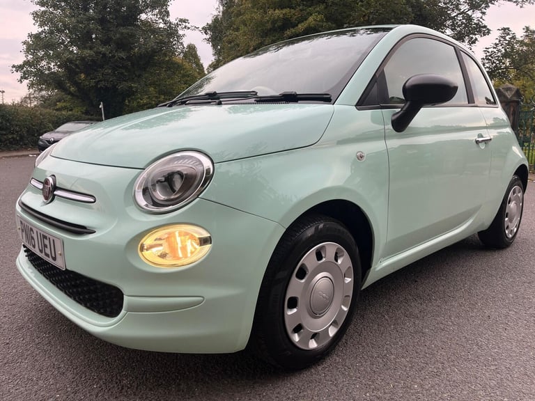2016 Fiat 500 1.2 Pop Euro 6 (s/s) 3dr HATCHBACK Petrol Manual