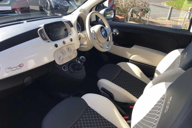 2021 Fiat 500 1.0 Mild Hybrid Dolcevita [Part Leather] 2dr CONVERTIBLE PETROL Manual