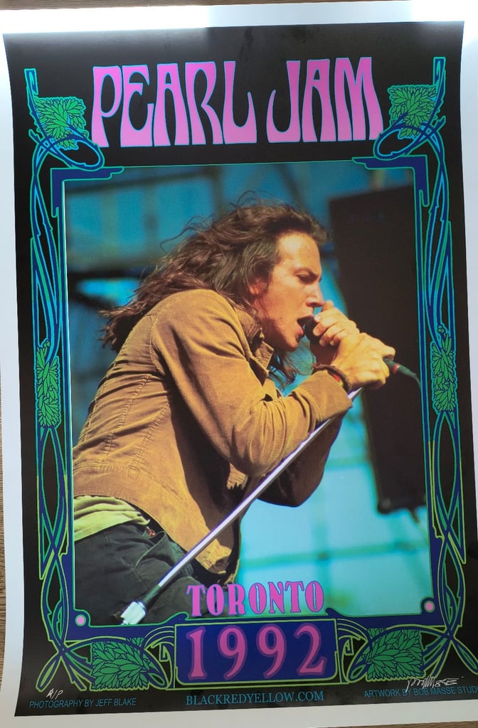 image for Pearl Jam Poster 1992