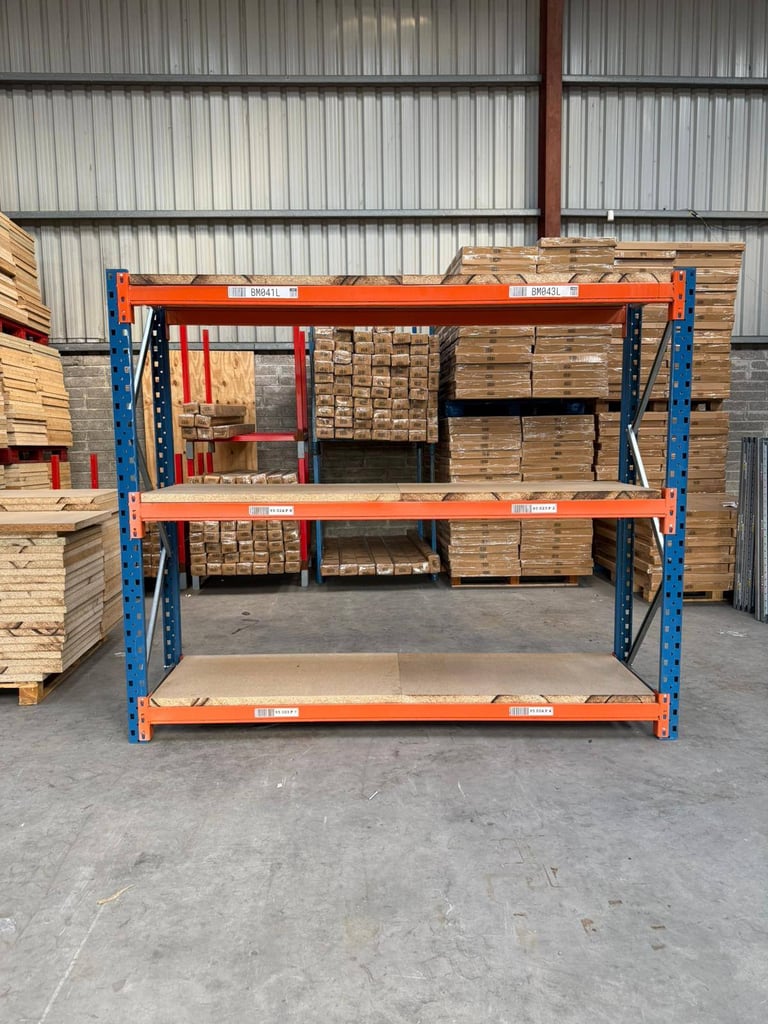 Used Industrial Shelving Racking Garages Sheds Workshops
