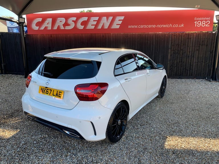 2017 Mercedes-Benz A-Class 2.1 A200d AMG Line (Premium Plus) Euro 6 (s/s) 5dr HATCHBACK Diesel Ma...