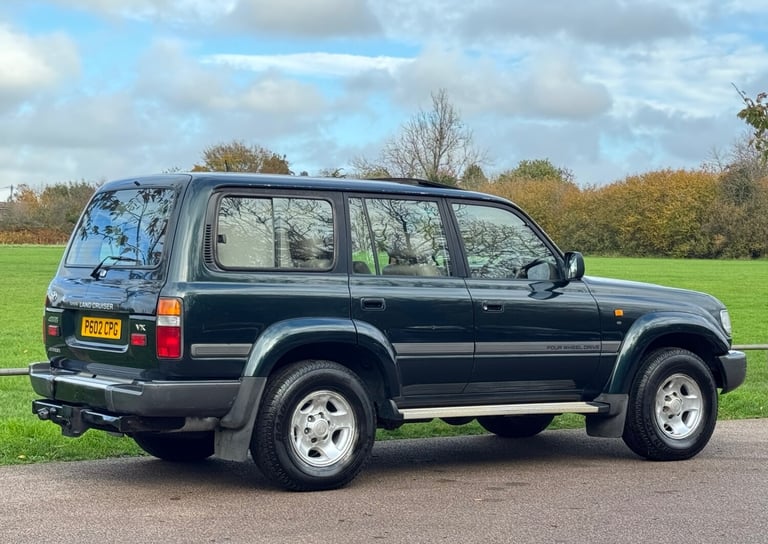 TOYOYA LAND CRUISER AMAZON VX 4.5 24 VALVE PETROL 4X4 1996 [P] GREEN