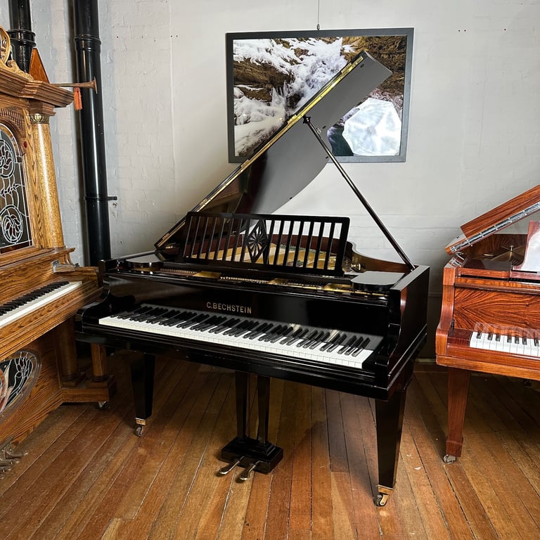 Restored Bechstein Model L Baby Grand Piano Black | Delivery, Warranty, Stool, Tuning